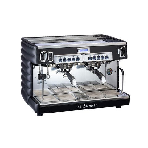 Carimali Bubble 2 Group Commercial Espresso Machine – 11L Boiler, Dual Steam Wands, Pre-Infusion, Digital Control
