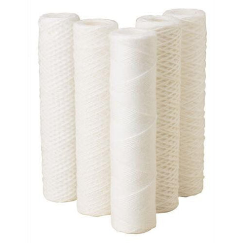 Pentair WPX100BB97P 100 Micron Fibrillated Polypropylene String-Wound Sediment Filter Cartridge (355221-43) – High-Flow Big Blue Water Filtration