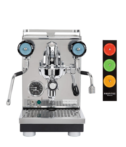 Profitec PRO 400 Espresso Coffee Machine - Heat Exchanger, PID Temperature Control, Pre-Infusion & ECO Mode