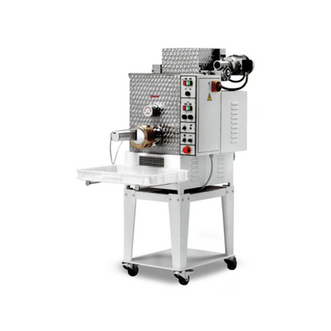 Omcan 1.5 HP Floor Model Heavy-Duty Pasta Machine with Dual Tank Capacity - 13440