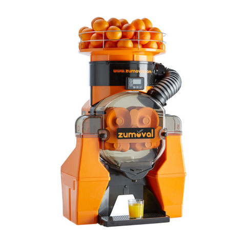 Omcan Zumoval Heavy-Duty Juice Extractor with Automatic Shower and Self Tap - 28 oranges per minute - 39521