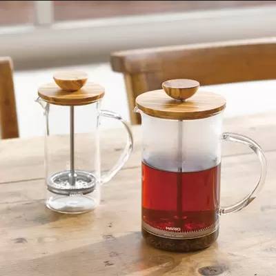Hario Olive Wood Tea Press