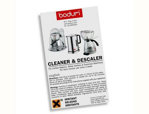 Bodum Santos Cleaning Powder for Electric Santos and Granos - Single Packets