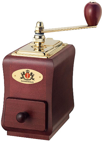Zassenhaus Santiago Mahogany Beech Manual Coffee Mill