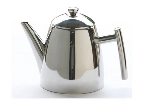 Primo Teapot w/ Infuser, Mirror Finish