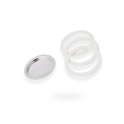 Replacement Gasket 1pc and Filter for Kitty Musa Venus 6 cup