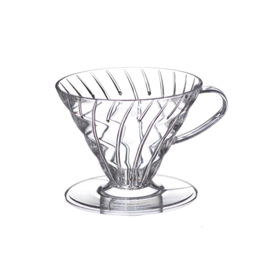 Hario V60 Coffee Dripper Clear Plastic 02